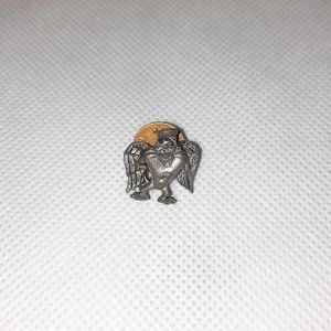 Vintage Tasmanian Devil Lapel Pin - Taz